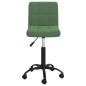 vidaXL Sillas de comedor giratorias 2 unidades terciopelo verde oscuro vidaXL Sillas de comedor giratorias 2 unidades terciopelo verde oscuro