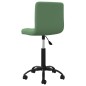 vidaXL Sillas de comedor giratorias 2 unidades terciopelo verde oscuro vidaXL Sillas de comedor giratorias 2 unidades terciopelo verde oscuro