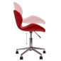 vidaXL Sillas de comedor giratorias 2 unidades terciopelo rojo tinto vidaXL Sillas de comedor giratorias 2 unidades terciopelo rojo tinto
