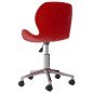 vidaXL Sillas de comedor giratorias 2 unidades terciopelo rojo tinto vidaXL Sillas de comedor giratorias 2 unidades terciopelo rojo tinto