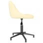 vidaXL Sillas de comedor giratorias 2 uds terciopelo crema vidaXL Sillas de comedor giratorias 2 uds terciopelo crema