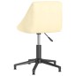 vidaXL Sillas de comedor giratorias 2 uds terciopelo crema vidaXL Sillas de comedor giratorias 2 uds terciopelo crema