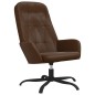 vidaXL Sillón de relax de cuero sintético brillante marrón vidaXL Sillón de relax de cuero sintético brillante marrón