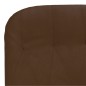 vidaXL Sillón de relax de cuero sintético brillante marrón vidaXL Sillón de relax de cuero sintético brillante marrón