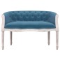 vidaXL Banco de terciopelo azul 98x56x69 cm vidaXL Banco de terciopelo azul 98x56x69 cm
