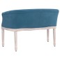 vidaXL Banco de terciopelo azul 98x56x69 cm vidaXL Banco de terciopelo azul 98x56x69 cm