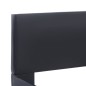 vidaXL Estructura de cama con LED cuero sintético negro 180x200 cm vidaXL Estructura de cama con LED cuero sintético negro 180x200 cm