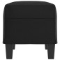 vidaXL Banco de cuero sintético negro 70x35x41 cm vidaXL Banco de cuero sintético negro 70x35x41 cm