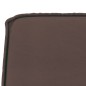vidaXL Banco de cuero sintético marrón 100x75x76 cm vidaXL Banco de cuero sintético marrón 100x75x76 cm