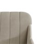 vidaXL Sillón de terciopelo gris claro 63x76x80 cm vidaXL Sillón de terciopelo gris claro 63x76x80 cm