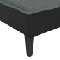vidaXL Sofá diván de tela gris oscuro vidaXL Sofá diván de tela gris oscuro