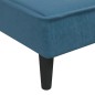 vidaXL Sofá diván de terciopelo azul vidaXL Sofá diván de terciopelo azul
