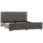 vidaXL Estructura de cama de terciopelo gris 160x200 cm vidaXL Estructura de cama de terciopelo gris 160x200 cm