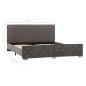 vidaXL Estructura de cama de terciopelo gris 160x200 cm vidaXL Estructura de cama de terciopelo gris 160x200 cm