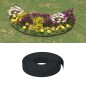 vidaXL Borduras de jardín 4 uds polietileno negro 10 m 10 cm vidaXL Borduras de jardín 4 uds polietileno negro 10 m 10 cm