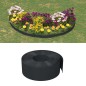 vidaXL Borduras de jardín 3 uds polietileno negro 10 m 20 cm vidaXL Borduras de jardín 3 uds polietileno negro 10 m 20 cm
