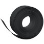vidaXL Borduras de jardín 3 uds polietileno negro 10 m 20 cm vidaXL Borduras de jardín 3 uds polietileno negro 10 m 20 cm