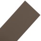 vidaXL Borduras de jardín 2 uds polietileno marrón 10 m 15 cm vidaXL Borduras de jardín 2 uds polietileno marrón 10 m 15 cm