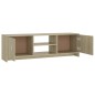 vidaXL Mueble de TV madera contrachapada color roble 120x30x37,5cm vidaXL Mueble de TV madera contrachapada color roble 120x30x37,5cm