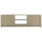 vidaXL Mueble de TV madera contrachapada color roble 120x30x37,5cm vidaXL Mueble de TV madera contrachapada color roble 120x30x37,5cm