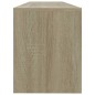 vidaXL Mueble de TV madera contrachapada color roble 120x30x37,5cm vidaXL Mueble de TV madera contrachapada color roble 120x30x37,5cm