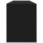 vidaXL Mueble para TV madera contrachapada negro 120x30x37,5 cm vidaXL Mueble para TV madera contrachapada negro 120x30x37,5 cm