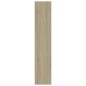 vidaXL Estantería 4 niveles madera contrachapada roble 60x30x151,5cm vidaXL Estantería 4 niveles madera contrachapada roble 60x30x151,5cm