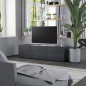 vidaXL Mueble para TV madera contrachapada gris 120x34x30 cm vidaXL Mueble para TV madera contrachapada gris 120x34x30 cm