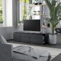 vidaXL Mueble para TV madera contrachapada gris 120x34x30 cm vidaXL Mueble para TV madera contrachapada gris 120x34x30 cm