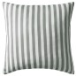 vidaXL Cojines para exterior a rayas 45x45 cm gris 2 unidades vidaXL Cojines para exterior a rayas 45x45 cm gris 2 unidades