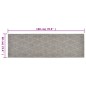 vidaXL Alfombra de cocina lavable terciopelo dibujo rombos 60x180 cm vidaXL Alfombra de cocina lavable terciopelo dibujo rombos 60x180 cm