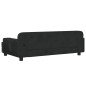 vidaXL Cama para perros de terciopelo negro 90x53x30 cm vidaXL Cama para perros de terciopelo negro 90x53x30 cm