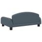 vidaXL Cama para perros de tela gris oscuro 70x45x30 cm vidaXL Cama para perros de tela gris oscuro 70x45x30 cm