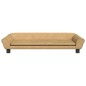 vidaXL Cama para perros de terciopelo marrón 100x50x21 cm vidaXL Cama para perros de terciopelo marrón 100x50x21 cm
