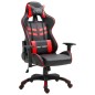 vidaXL Silla de gaming de cuero sintético rojo vidaXL Silla de gaming de cuero sintético rojo