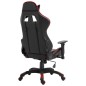 vidaXL Silla de gaming de cuero sintético rojo vidaXL Silla de gaming de cuero sintético rojo