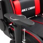 vidaXL Silla de gaming de cuero sintético rojo vidaXL Silla de gaming de cuero sintético rojo