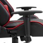 vidaXL Silla de gaming de cuero sintético rojo vidaXL Silla de gaming de cuero sintético rojo