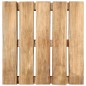 vidaXL Baldosas de porche 30 unidades madera marrón 50x50 cm vidaXL Baldosas de porche 30 unidades madera marrón 50x50 cm