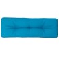 vidaXL Cojín para sofá de palets de tela azul 120x40x12 cm vidaXL Cojín para sofá de palets de tela azul 120x40x12 cm