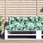 vidaXL Cojín para sofá de palets tela estampado de hojas 120x40x12 cm vidaXL Cojín para sofá de palets tela estampado de hojas 120x40x12 cm