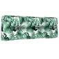 vidaXL Cojín para sofá de palets tela estampado de hojas 120x40x12 cm vidaXL Cojín para sofá de palets tela estampado de hojas 120x40x12 cm