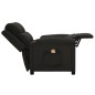 vidaXL Sillón de masaje de tela negro vidaXL Sillón de masaje de tela negro