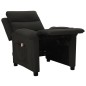 vidaXL Sillón de masaje de tela negro vidaXL Sillón de masaje de tela negro