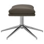 vidaXL Reposapiés cuero sintético gris 45x29,5x35 cm vidaXL Reposapiés cuero sintético gris 45x29,5x35 cm