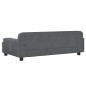 vidaXL Cama para perros de terciopelo gris oscuro 90x53x30 cm vidaXL Cama para perros de terciopelo gris oscuro 90x53x30 cm