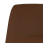 vidaXL Sillón de relax de cuero sintético marrón brillante vidaXL Sillón de relax de cuero sintético marrón brillante