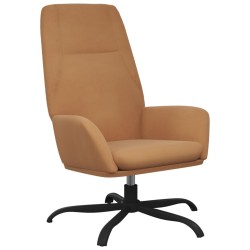 vidaXL Sillón de relax de piel de ante sintético gris taupe