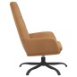 vidaXL Sillón de relax de piel de ante sintético gris taupe vidaXL Sillón de relax de piel de ante sintético gris taupe