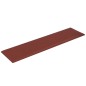 vidaXL Paneles pared 12 uds cuero sintético rojo tinto 60x15 cm 1,08m² vidaXL Paneles pared 12 uds cuero sintético rojo tinto 60x15 cm 1,08m²